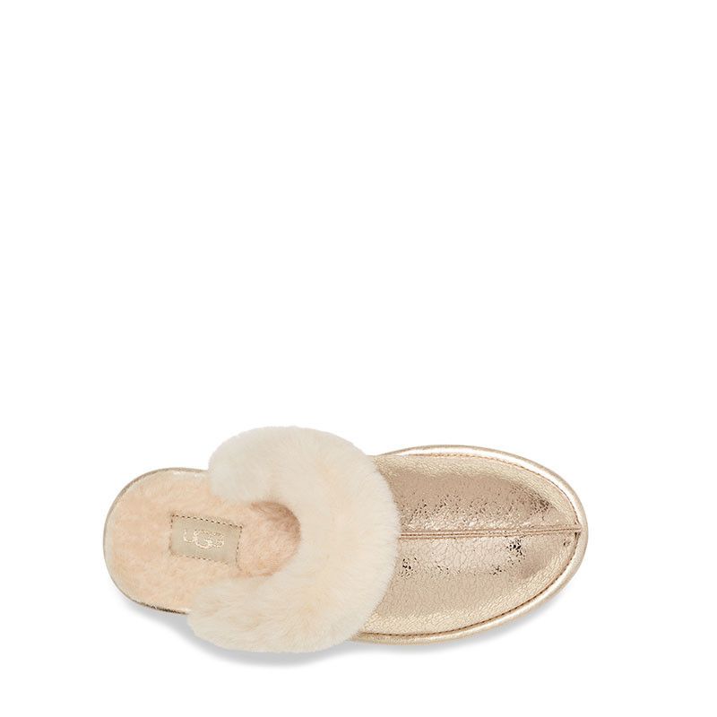 Chaussons Scuffette Ii Metallic Sparkle - Or - Femme