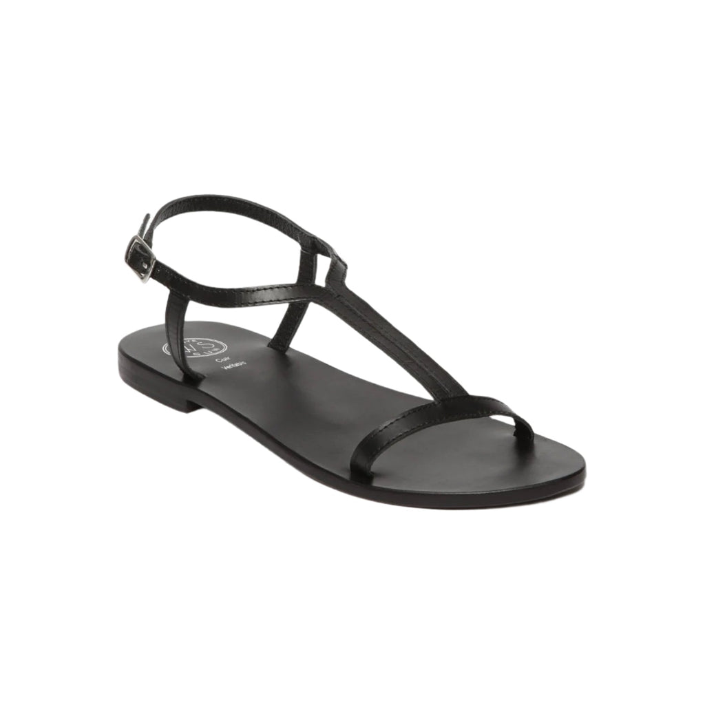White Sun - Miramar Sandals - Black Buff - Black