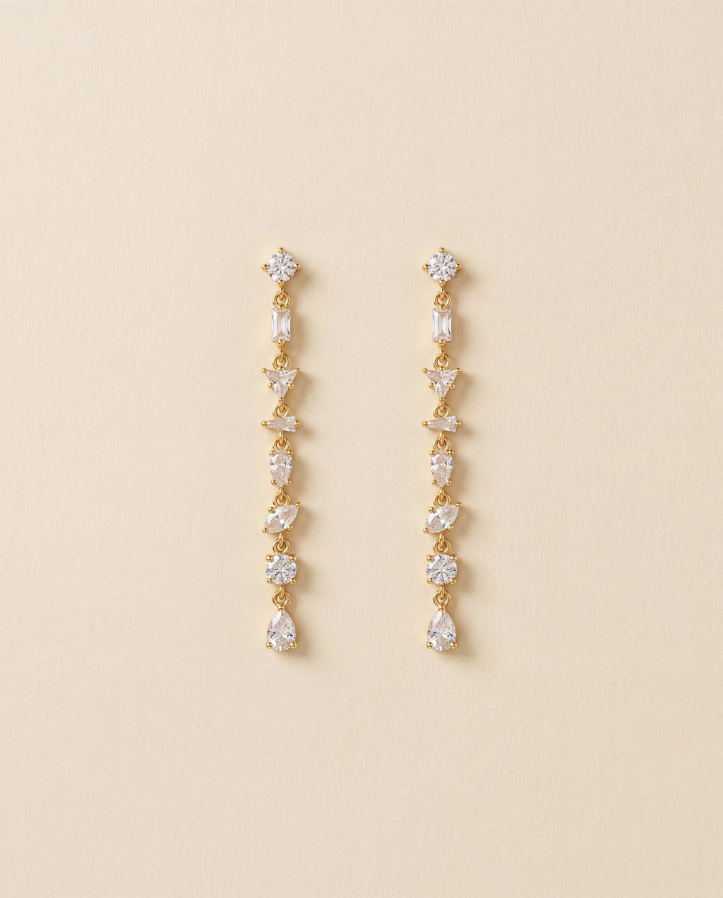 Moon Coral Earrings