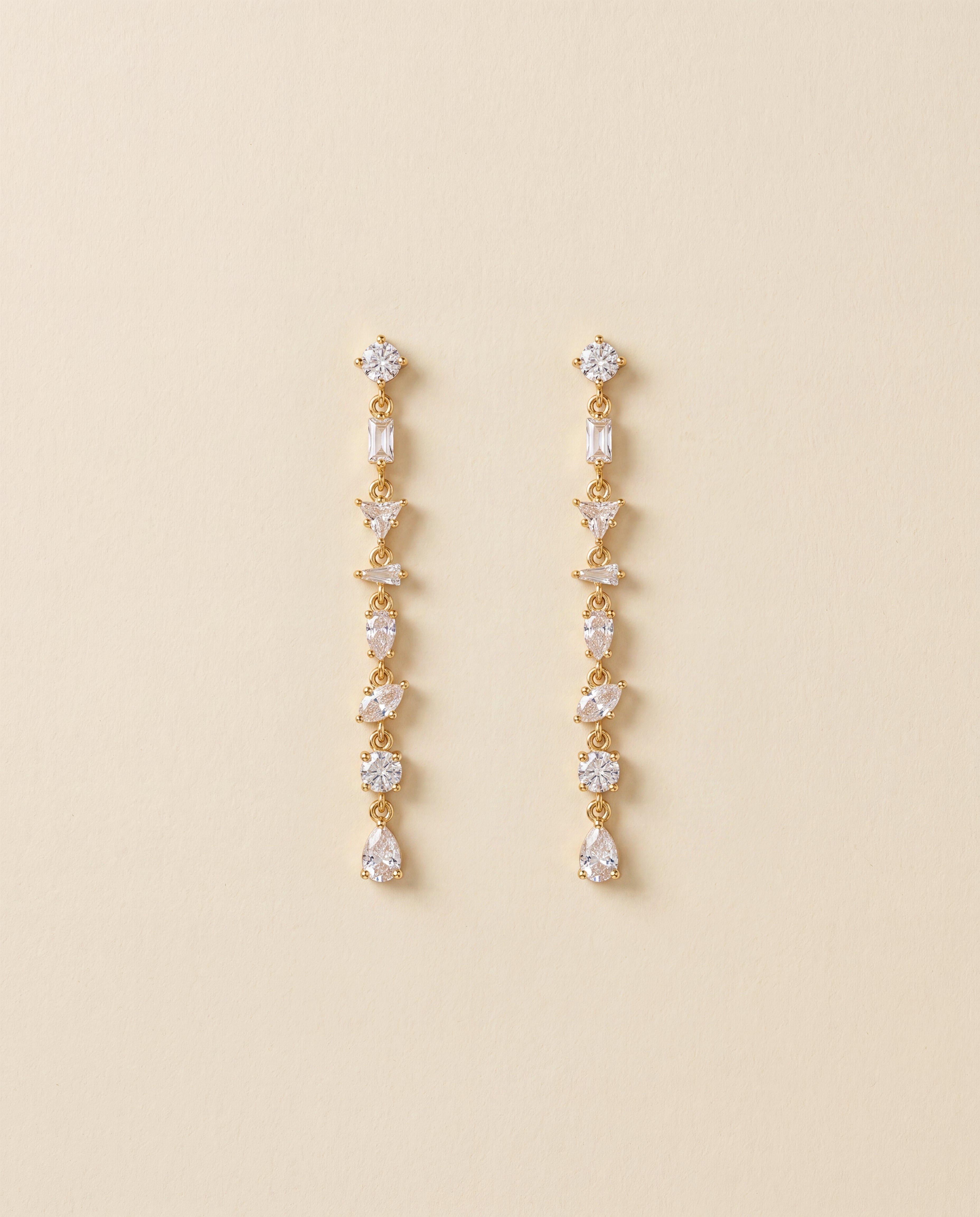 Moon Coral Earrings