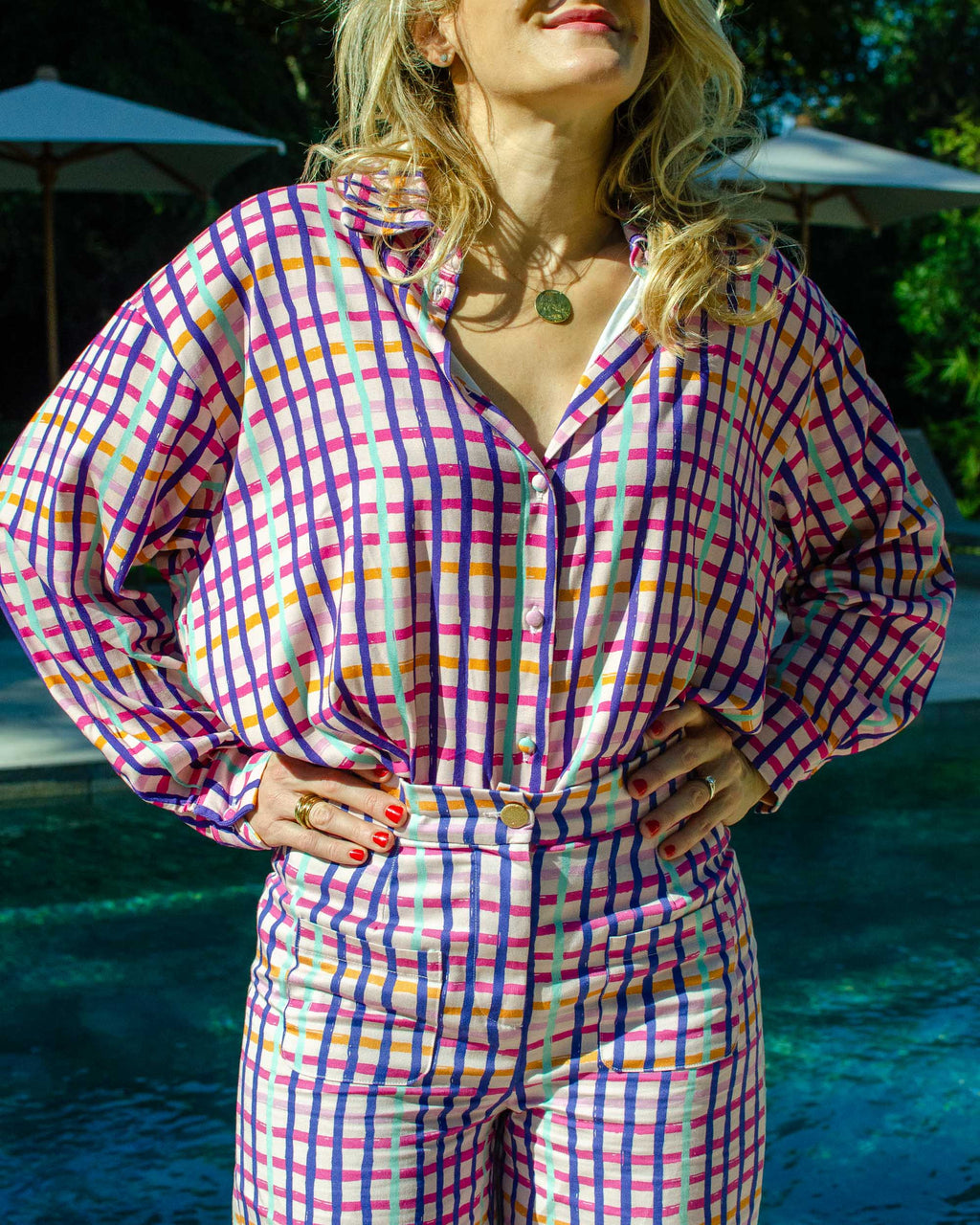Chemise Athéna Tartan