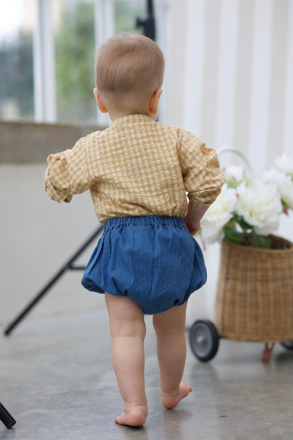 Chemise Maxence Vichy - Bébé Garçon - Camel Vichy