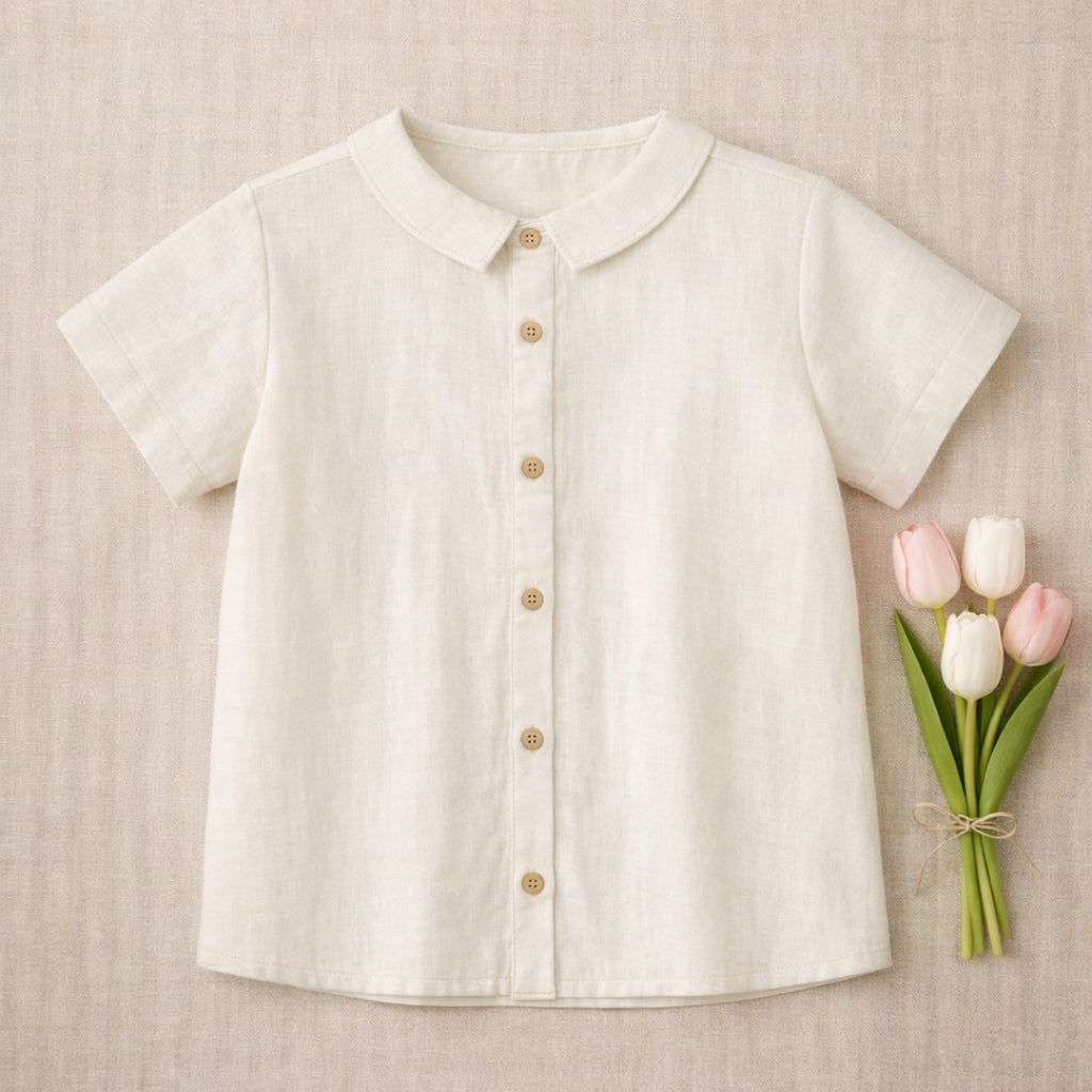 Camisa Maxime Crudo - Bebé niño