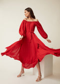 Chiara Dress Red