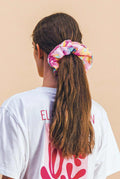 Chouchou Elise Flor Rosa