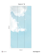Mural Ciel - Summer Blue