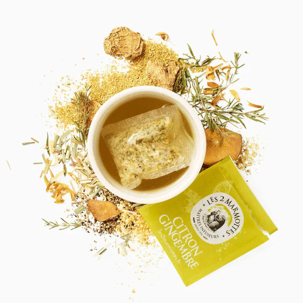 Infusión de limón y jengibre - 30 sobres