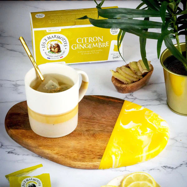 Infusión de limón y jengibre - 30 sobres