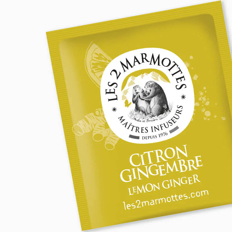 Infusión de limón y jengibre - 30 sobres