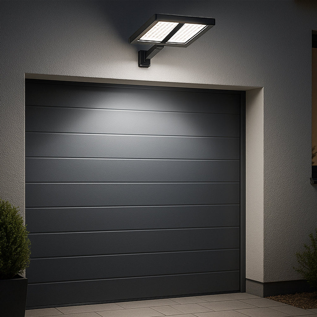 Clipper - Solar Floodlight - Plastic - Black
