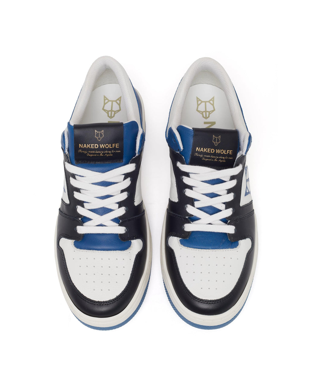 Sneakersy CM-01 - Niebieski łączony - Męskie