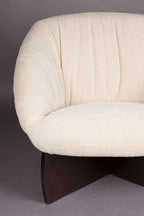 Emilius - Sillón lounge - Tela - Beige