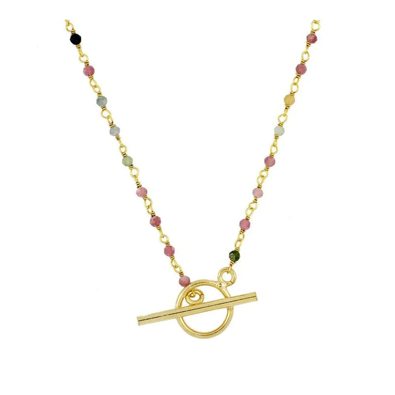 Turmalina Brooch Necklace