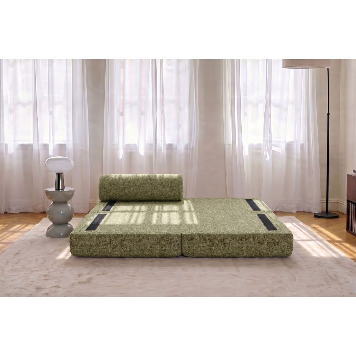 Méridienne Coco - 3 Places - Tweed