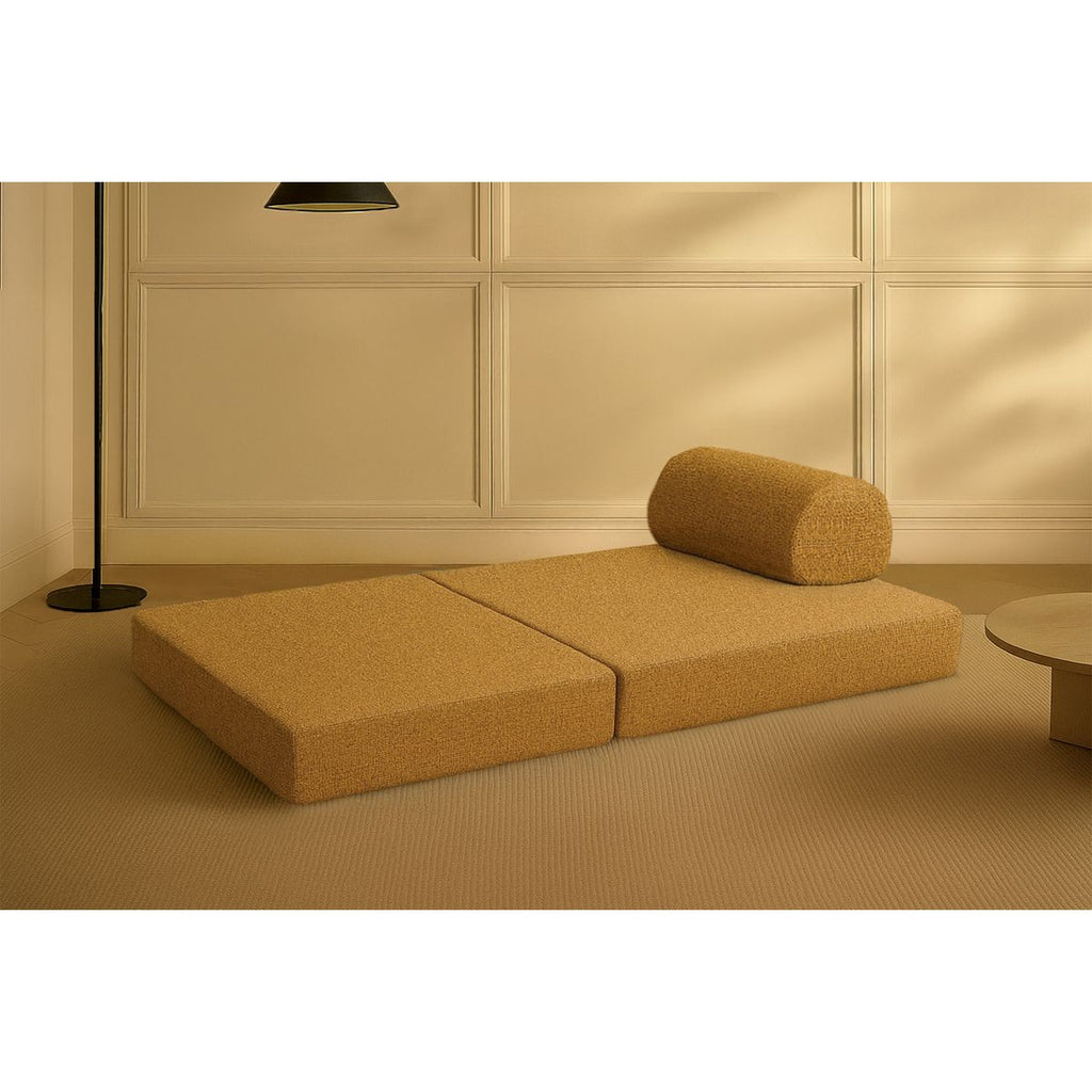 Coco Straight Sofa - 2-Seater - Tweed