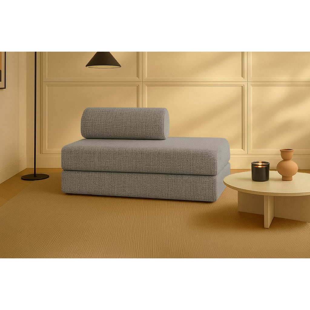 Coco Straight Sofa - 2-Seater - Tweed