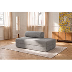 Coco Straight Sofa - 2-Seater - Tweed