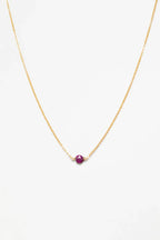Collier Stella - Rubis