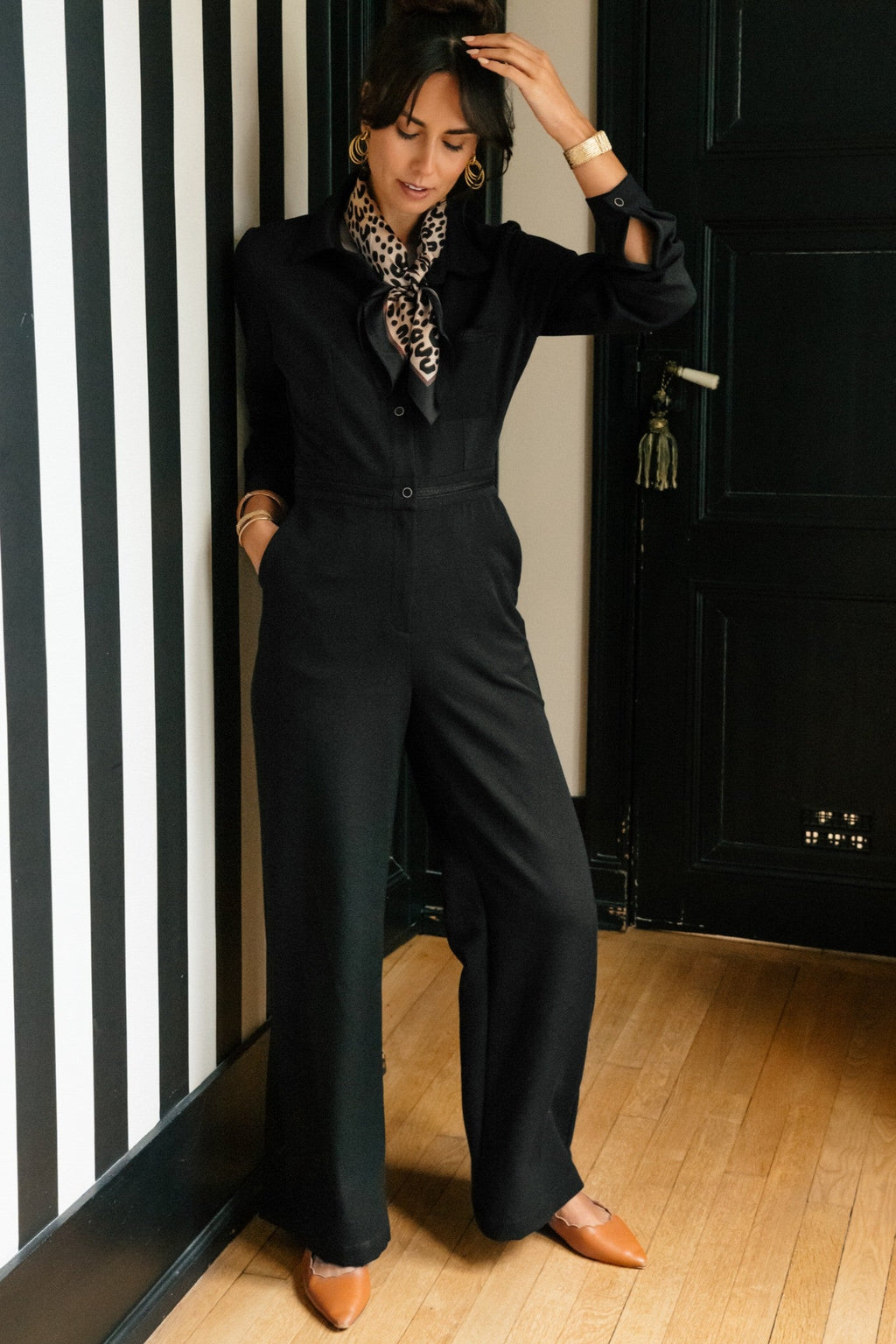 Clarance Manolama Noir Jumpsuit