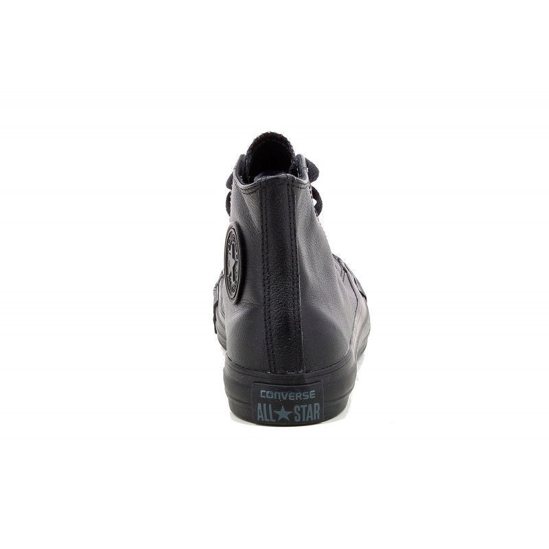 All Star Leather Hi Sneakers - Black