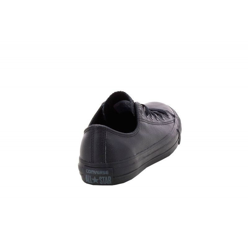 All Star Mono Leather Sneakers - 135253C - Black