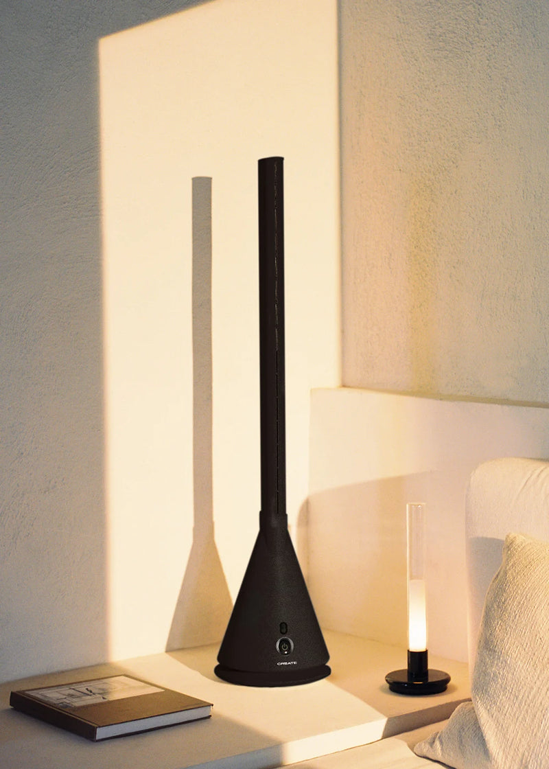 Air Tower - Ventilateur De Tour Sans Pales 26W CC - Noir