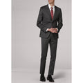 Fursac - Costume En Laine Vierge Gris Cendre - Gris Cendre