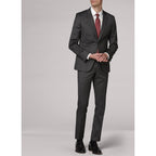 Fursac - Costume En Laine Vierge Gris Cendre - Gris Cendre
