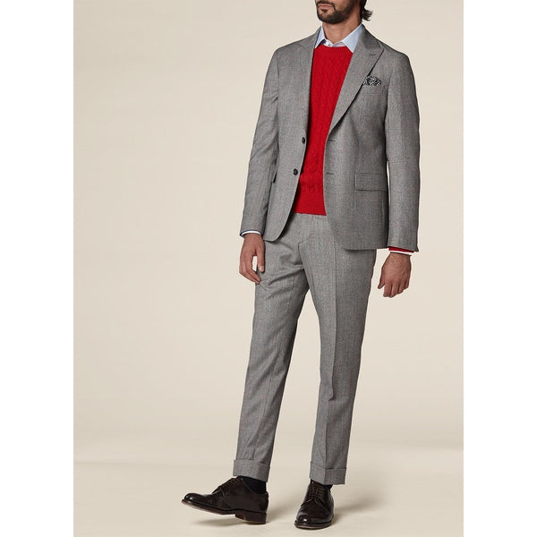 Fursac - Costume Slim Fit - Gris Moyen - Homme
