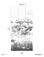 Fresque Côte Sauvage - Embruns