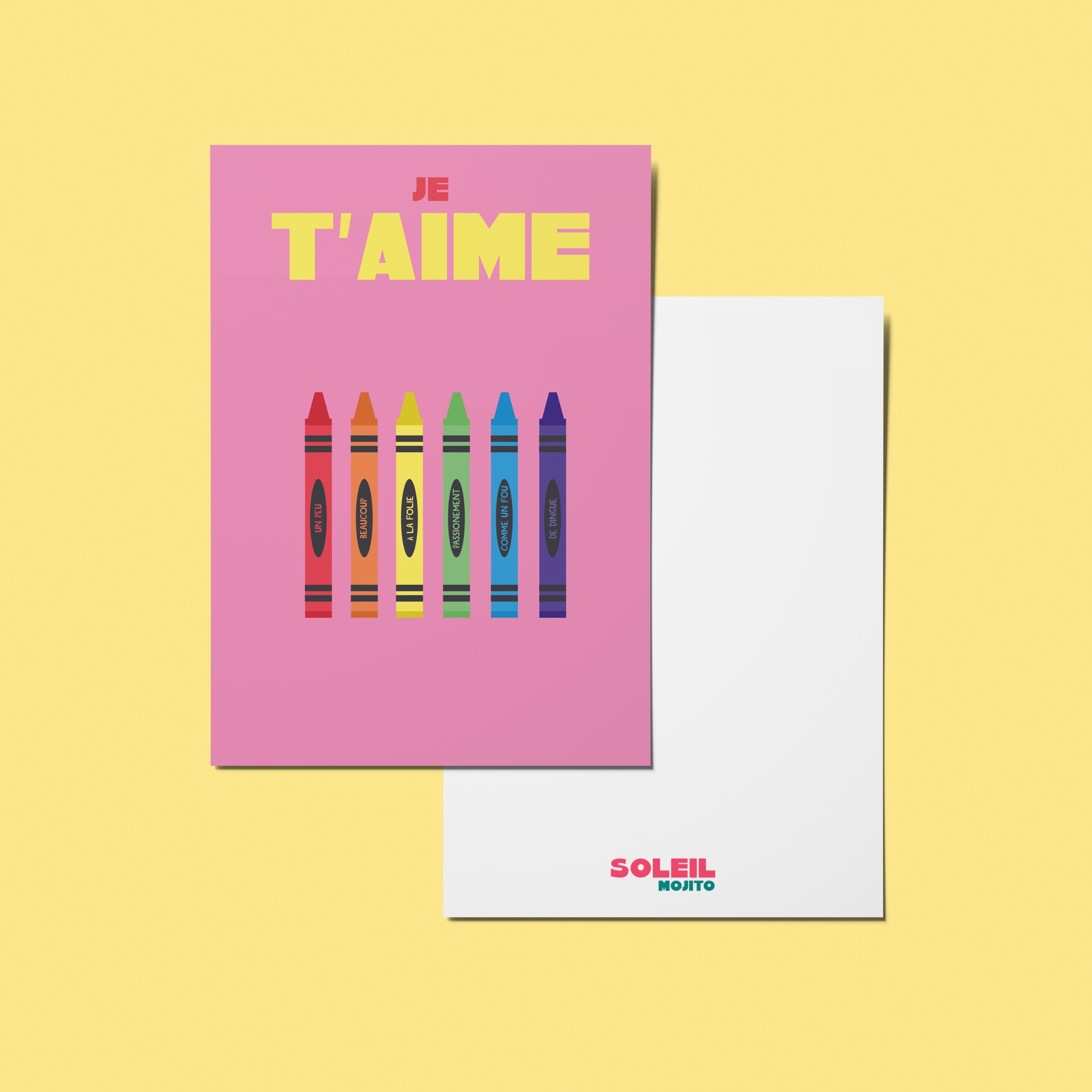 Carte - Je T'Aime