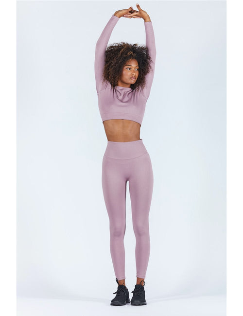 Women's Long Sleeve Sports Top lilac