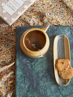 Solange - Set of 12 Mugs - Natural - Stoneware