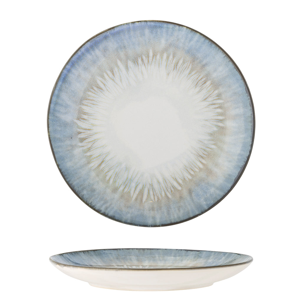 Calen - Plate - Blue - Stoneware