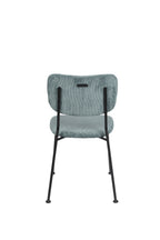 Benson - Dining Chair - Fabric - Grey/Blue
