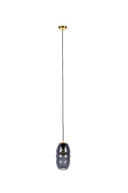 Lauren S - Pendant light - Glass - Gray