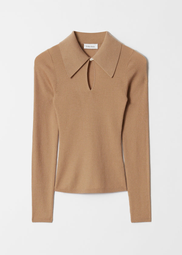 Top Ve Carmelia Top - Beige