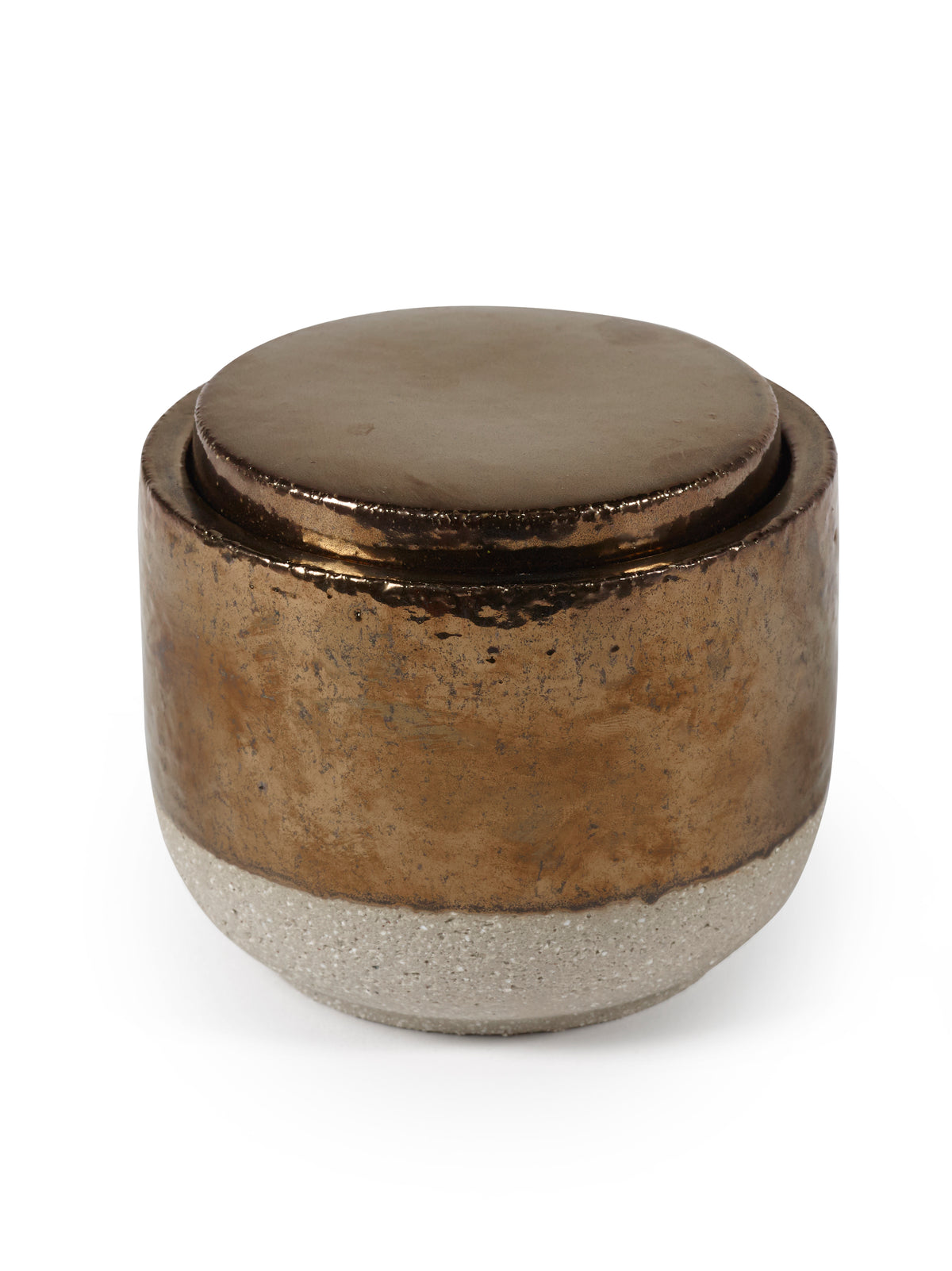 Candles Charred Santal - Doftljus - L - Sojavax och paraffin - Guld
