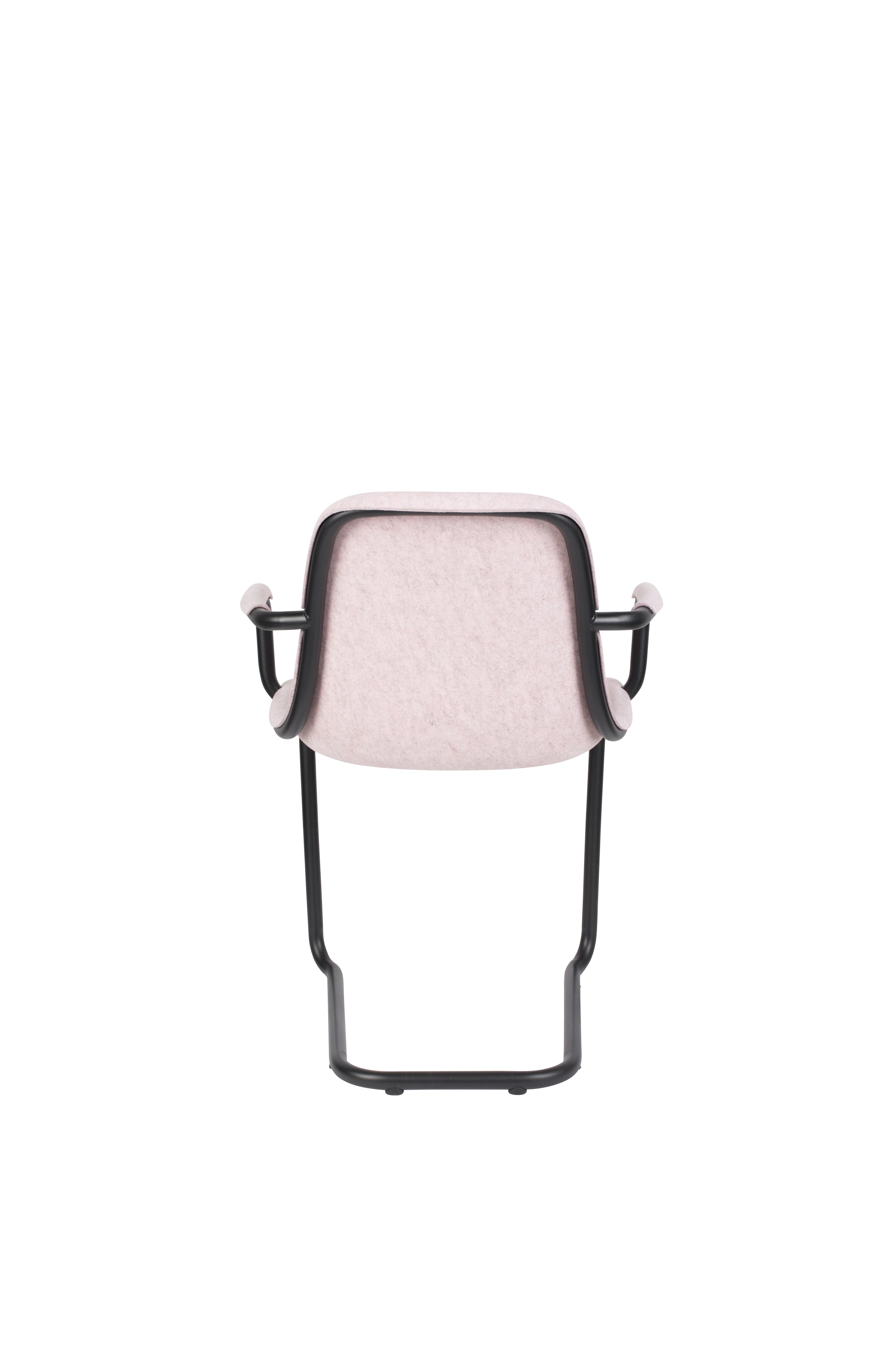 Thirsty - Lot De 2 Fauteuils De Salle À Manger - Plastique recyclé - Rose Pâle