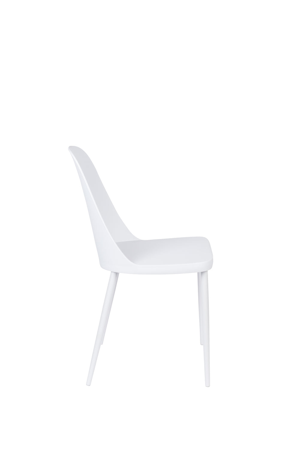 Pip All - Lot De 2 Chaises De Salle À Manger - Plastique polypropylène - Blanc