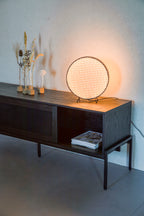 Sien - Table Lamp - Wood - Black/Brown