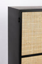 Guuji Haut 2Do - Armoire - MDF - Noir