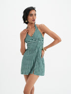 Robe Daphne - Pine Vichy