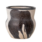 Nala - Set of 6 Plant Pot Covers - Black - Terracotta