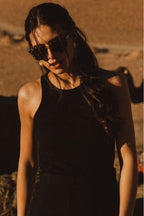Vest Top Agnès Noir