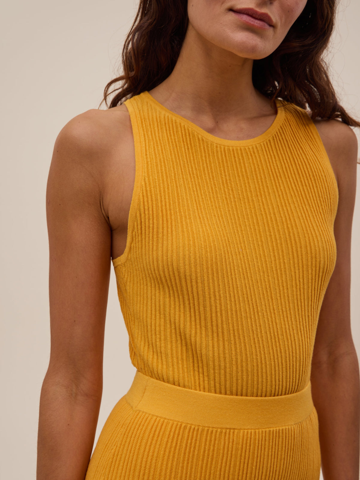 Top Lou - Safran - Femme
