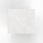 Fira - Bedside Table In Off-White Plaster And Acacia Wood