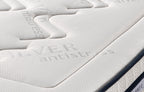 Chambourcy - Mattress + Box Spring Set - White/Black