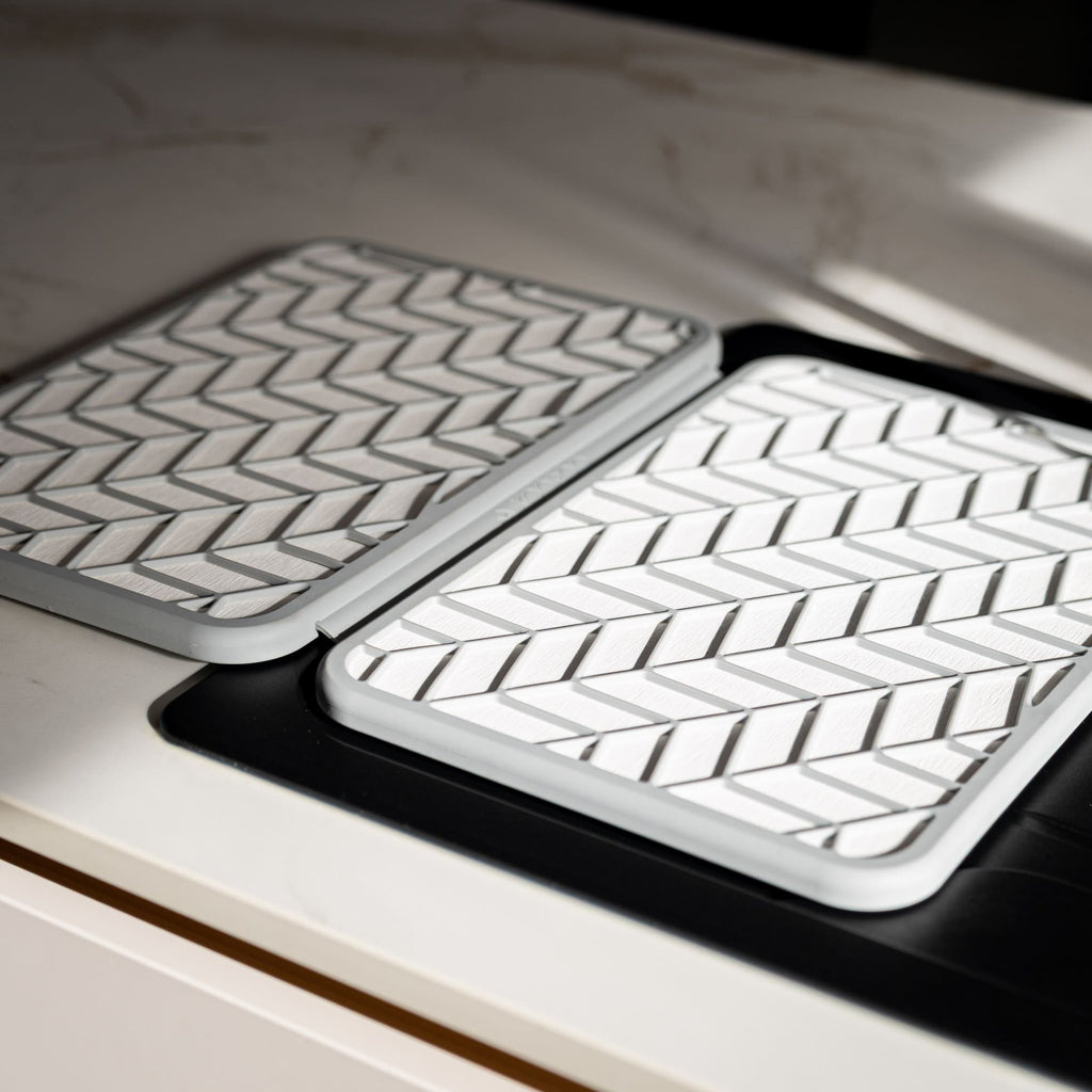 Double Diatomite Stone Dish Rack - 2 Colours