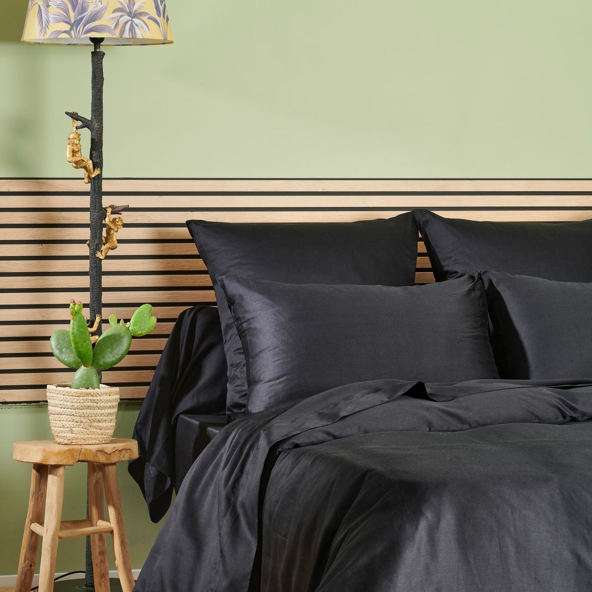 Douce Nuit - Housse Couette - Noir